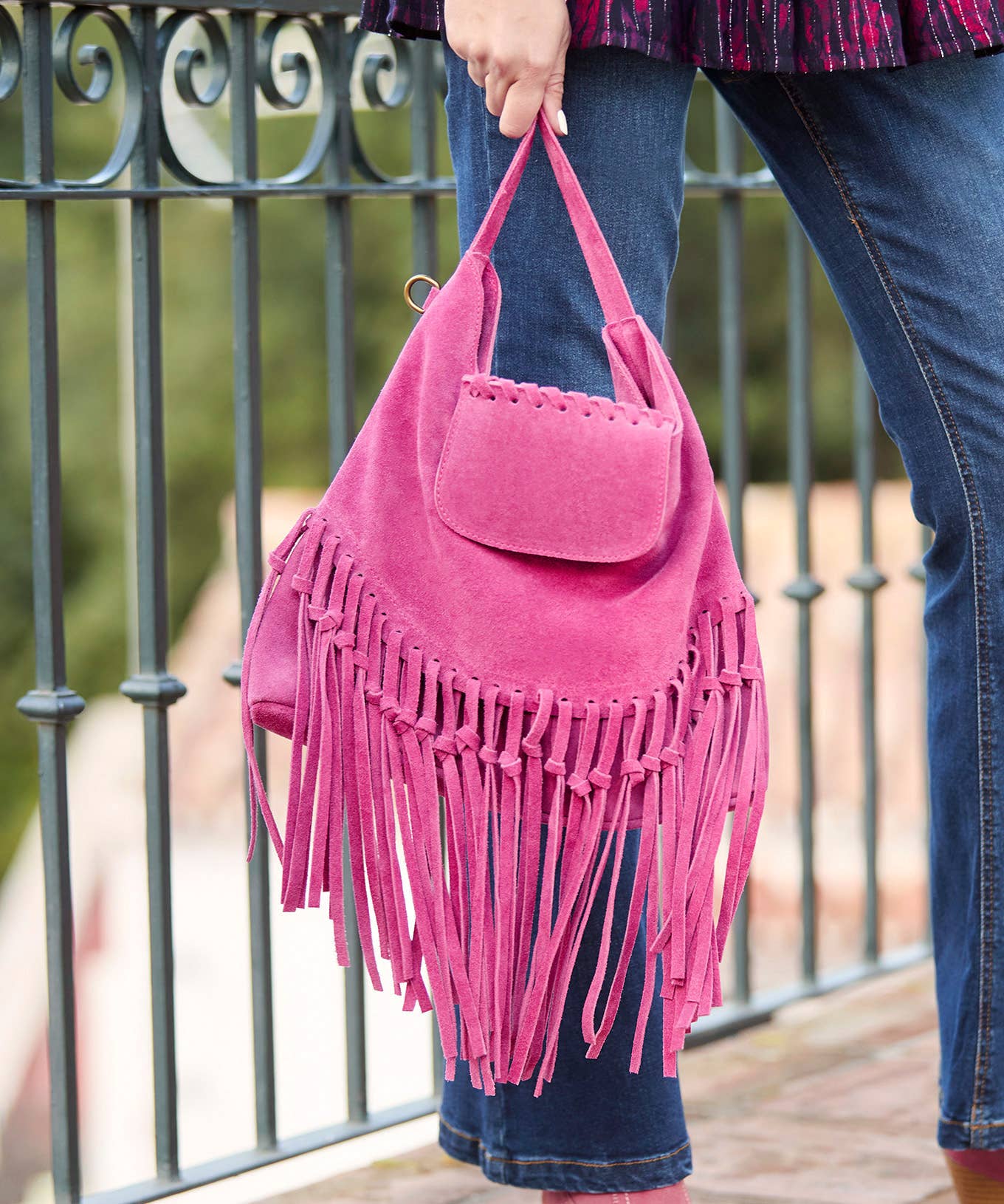 Joe Browns - Wholesale Schoudertas - Dames - Geen Limieten Suède Kwastje Boho Tas9