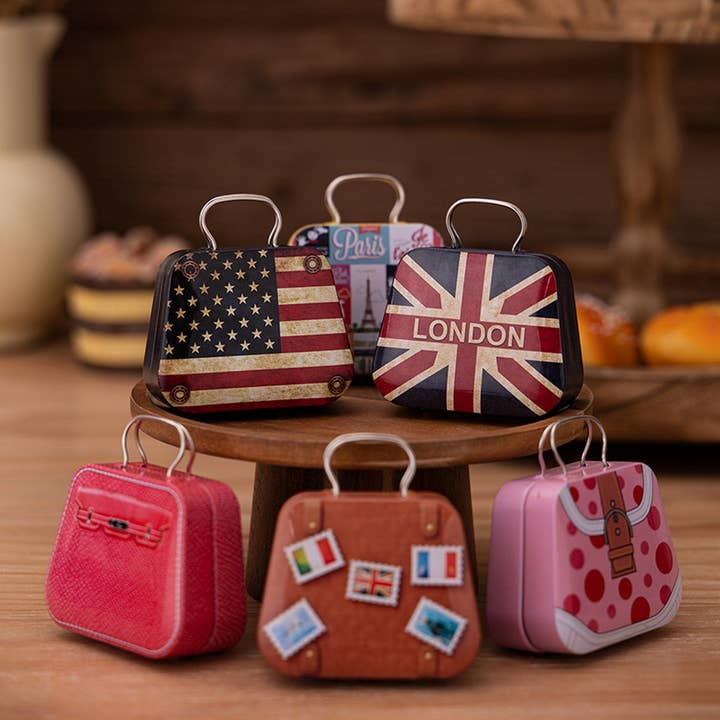 CWMM10276_CREATIVE TIN HANDBAG GIFT BOX FOR CHRISTMAS and other Purchase Wholesale christmas baskets empty. Free Returns & Net 60 Terms on Faire trending on Faire.