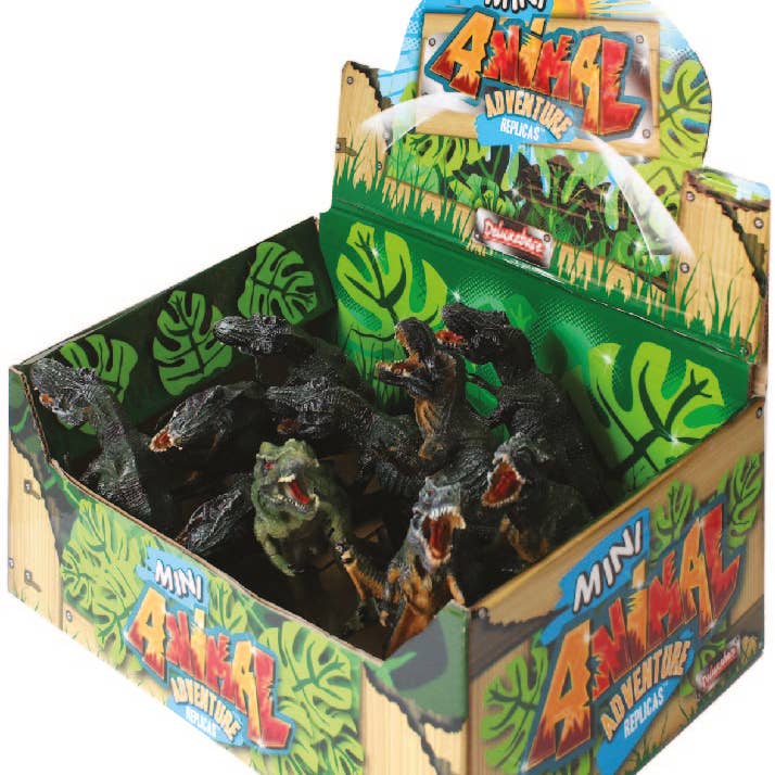 Mini Animal Adventure Replicas - Velociraptor Figurine for wholesale by Deluxebase