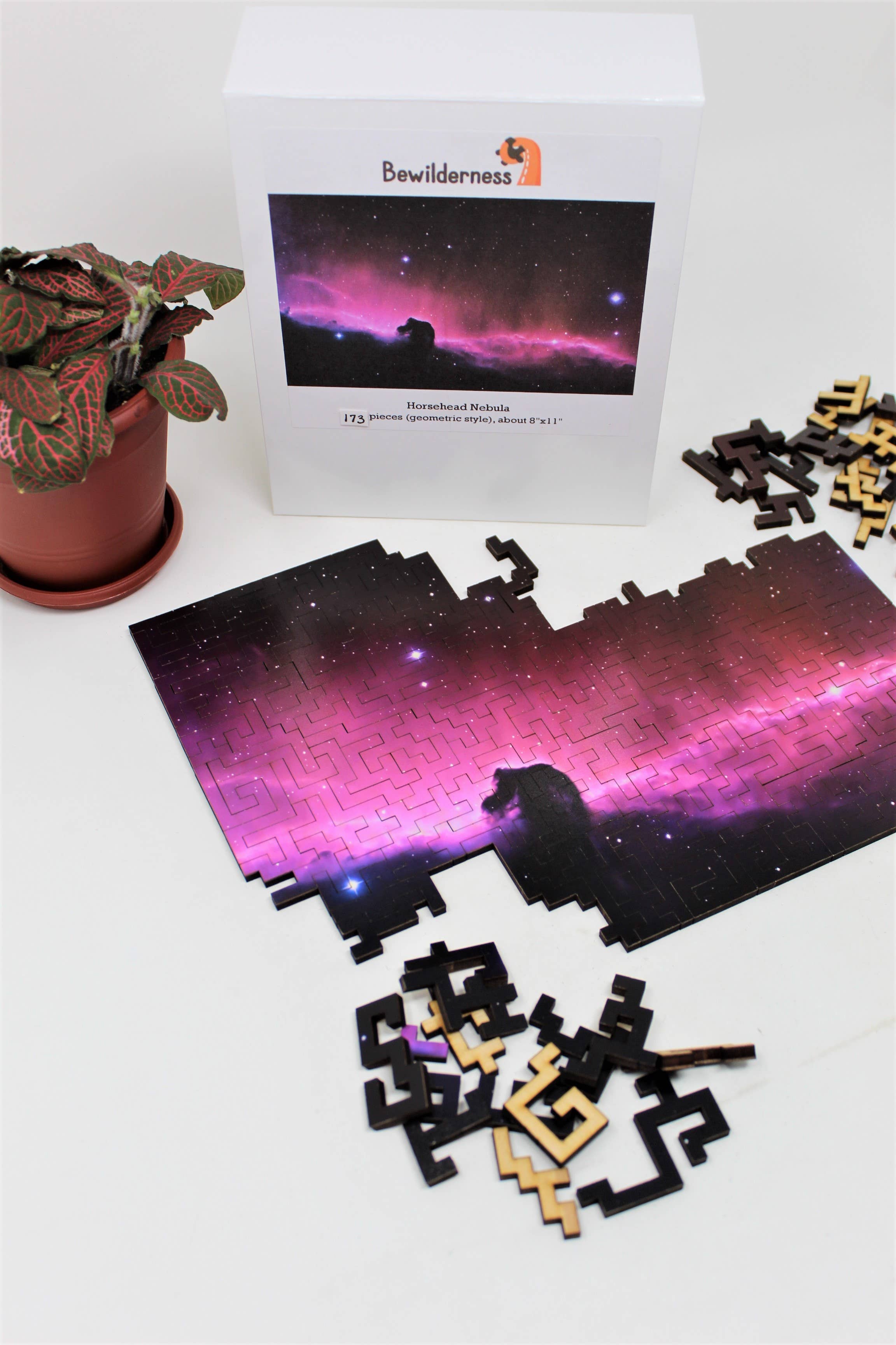 Bewilderness – Puzzle - Adulto por atacado – Quebra-cabeça de nebulosa cabeça de cavalo - 173 peças3