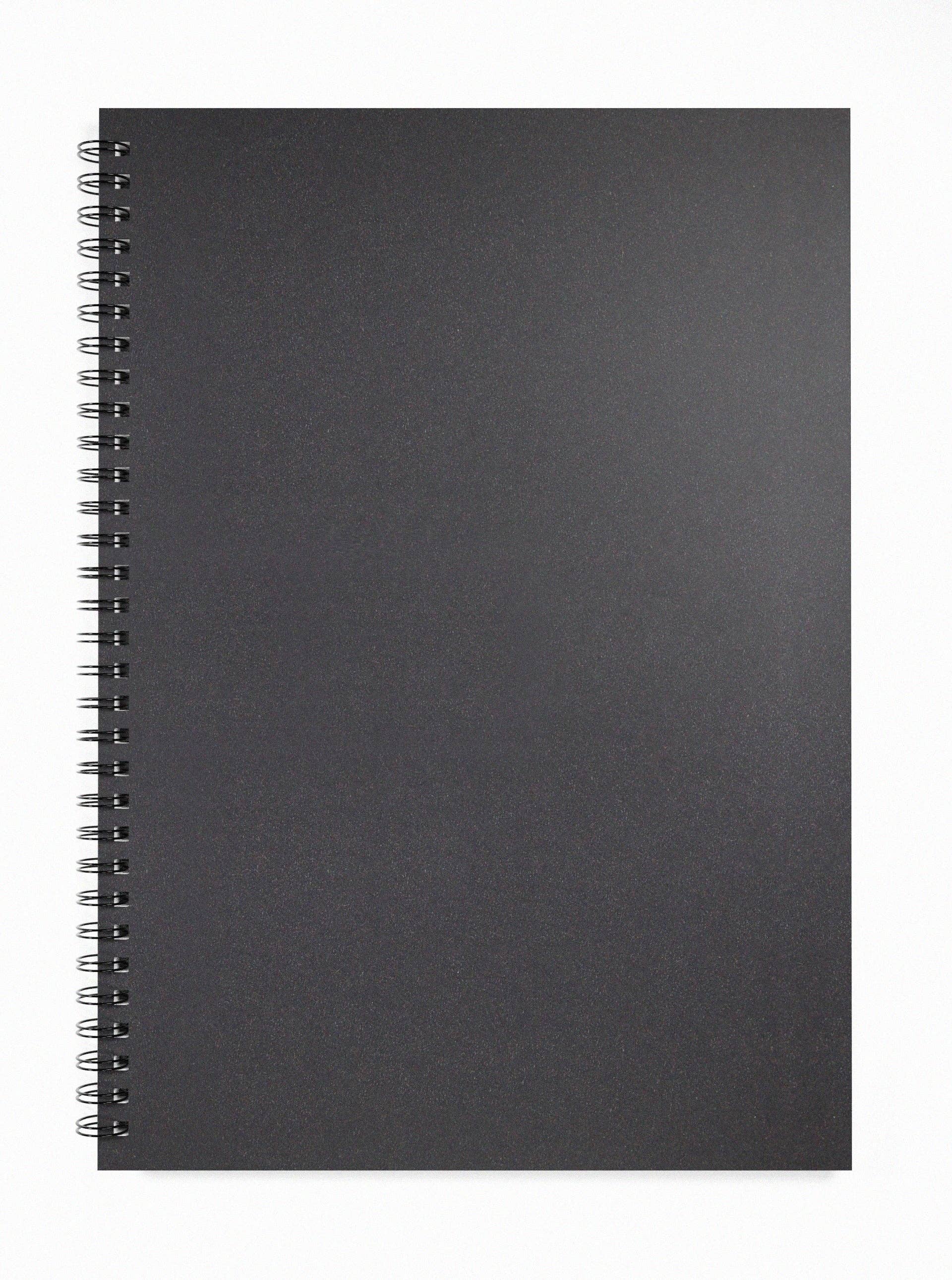 Black Eco All Media Recycled Sketchbook A3 Portrait for wholesale on Faire1