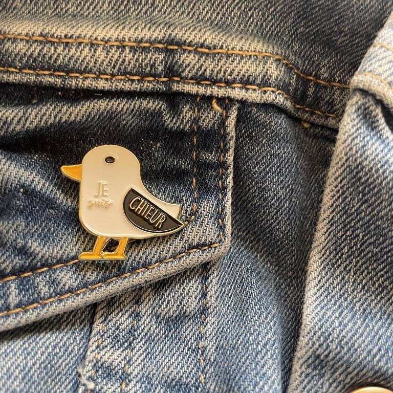 Madame la mouette - Wholesale Lapel Pin/Button - Pin's I'm a pain0