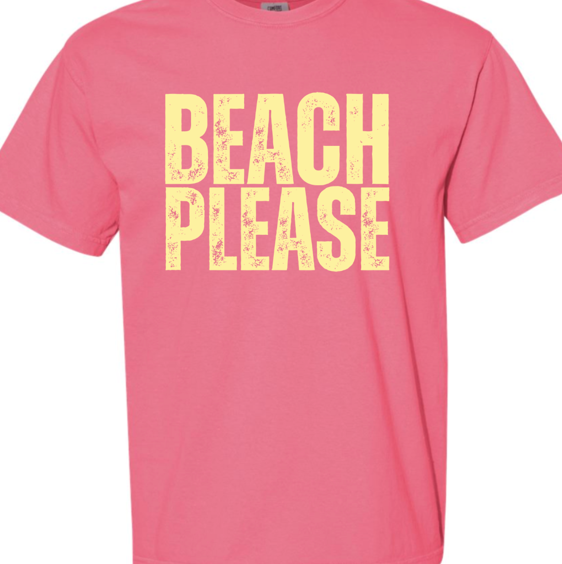 Kiki's Boutique - Wholesale Screen Printed T-Shirt - Women's - Beach Please Comfort Color Tee 3