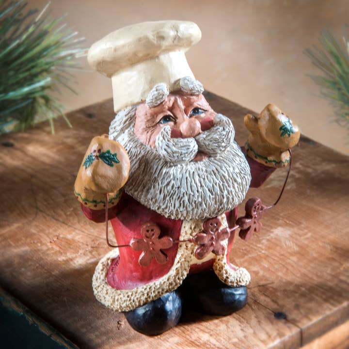 Chef Santa Par Bert Anderson | MB 15 pour la vente par J Devlin Glass Art & Bert Anderson Collection