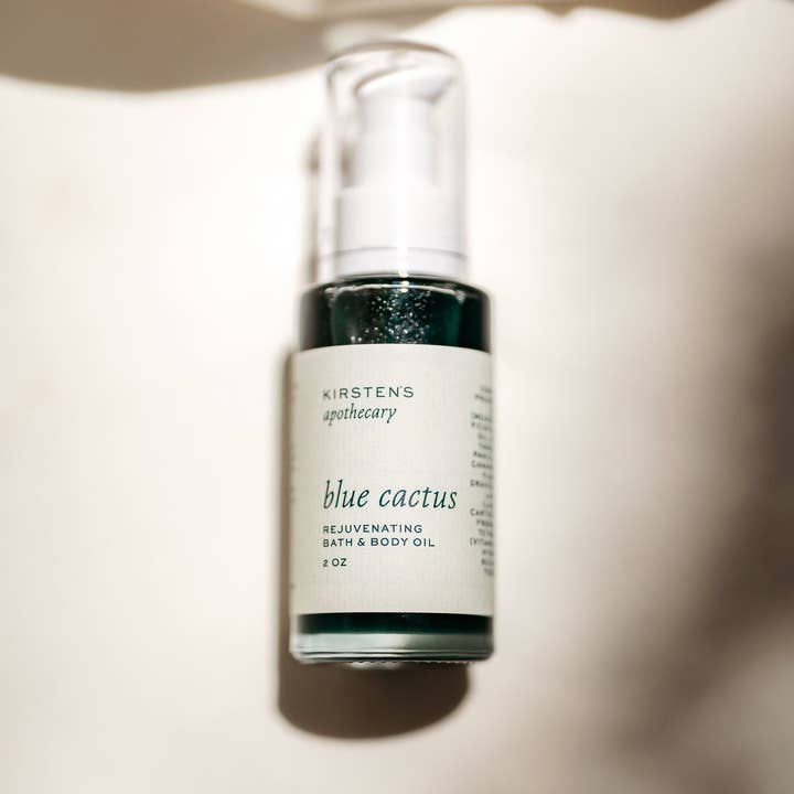 Kirsten's Apothecary - Vente Huile pour le bain/corps - Huile pour le corps Blue Cactus1