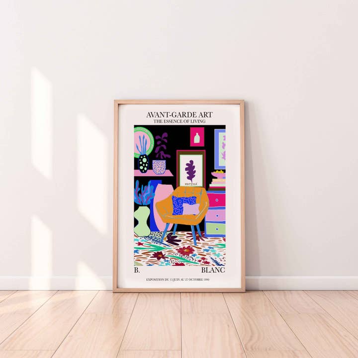 Midnight Essence A3 Print for wholesale by BLANC Prints UK