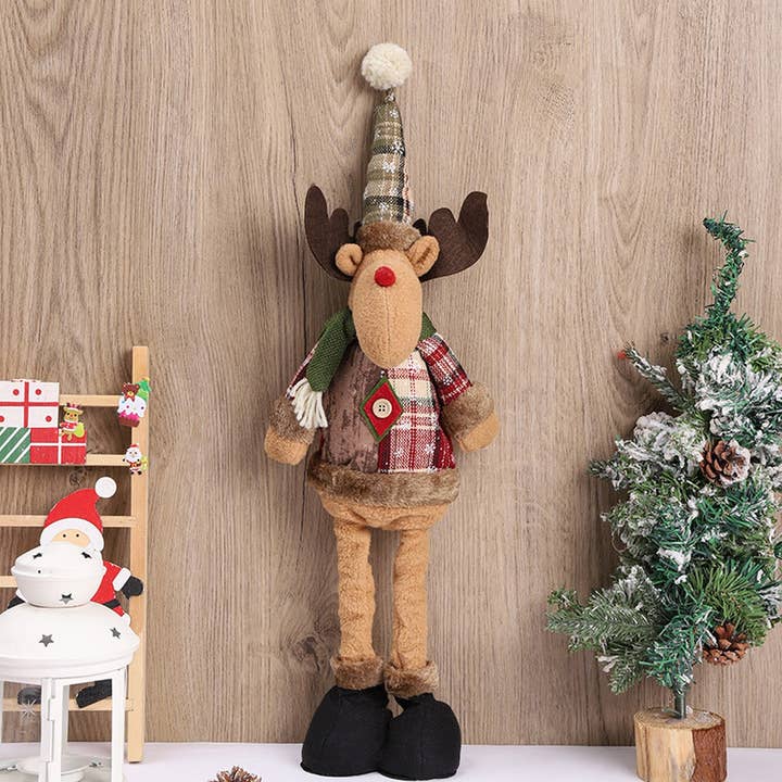 ACCITY - Wholesale Christmas Decoration - VINTAGE SNOWFLAKE PLAID CHRISTMAS DECORATIONS_CWMM27602