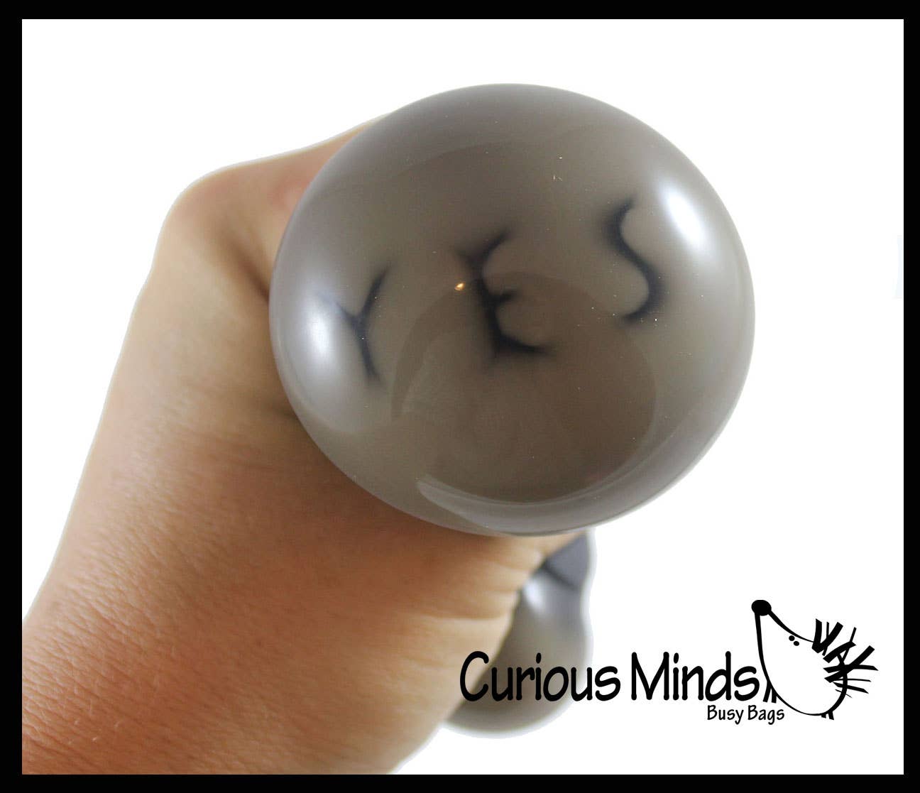 Curious Minds Toys - Wholesale Squishy Toy - Kids & Baby - 1 Magic Fortune Answering Black Ball Question Toy - Fortune 8