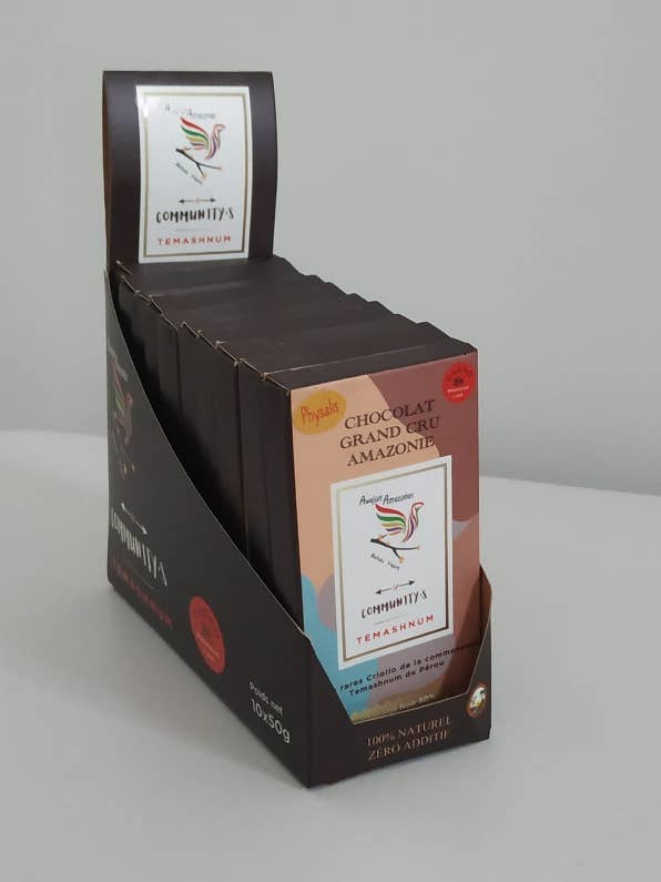 Temashnum 80% Cacao Raw Chocolate Collection for wholesale by Community's