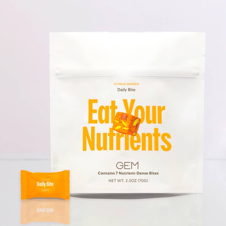 Daily Bite - Citrus Ginger (Case Size of 6) for wholesale by GEM