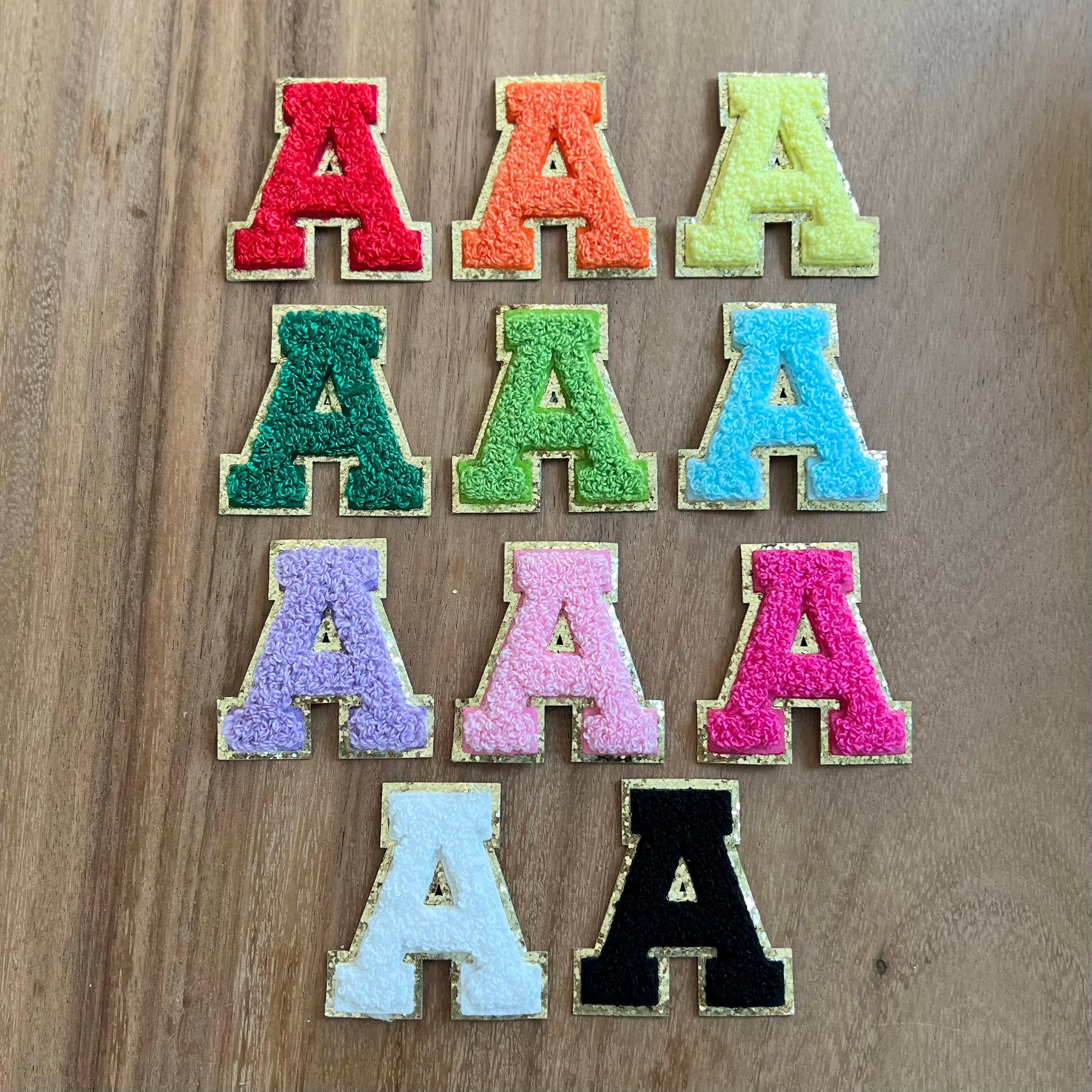 Palmy Pineapple - Wholesale Patch - Chenille Letter Patch | Self Adhesive Varsity Letter