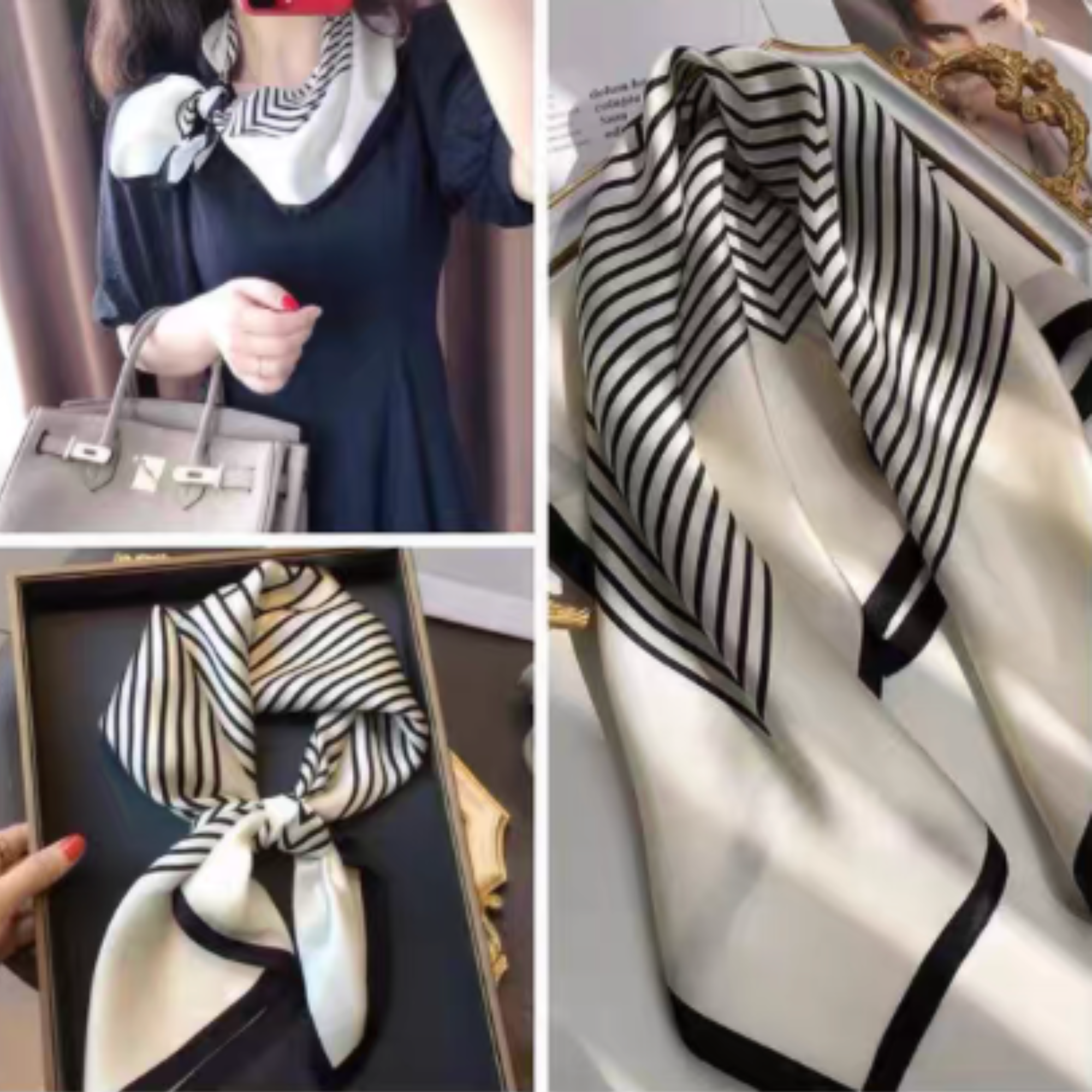 DrifWoo - Wholesale Scarf - Women's - Luxury 100% Silk Scarf – Soft, Skin-Friendly & Versatile7