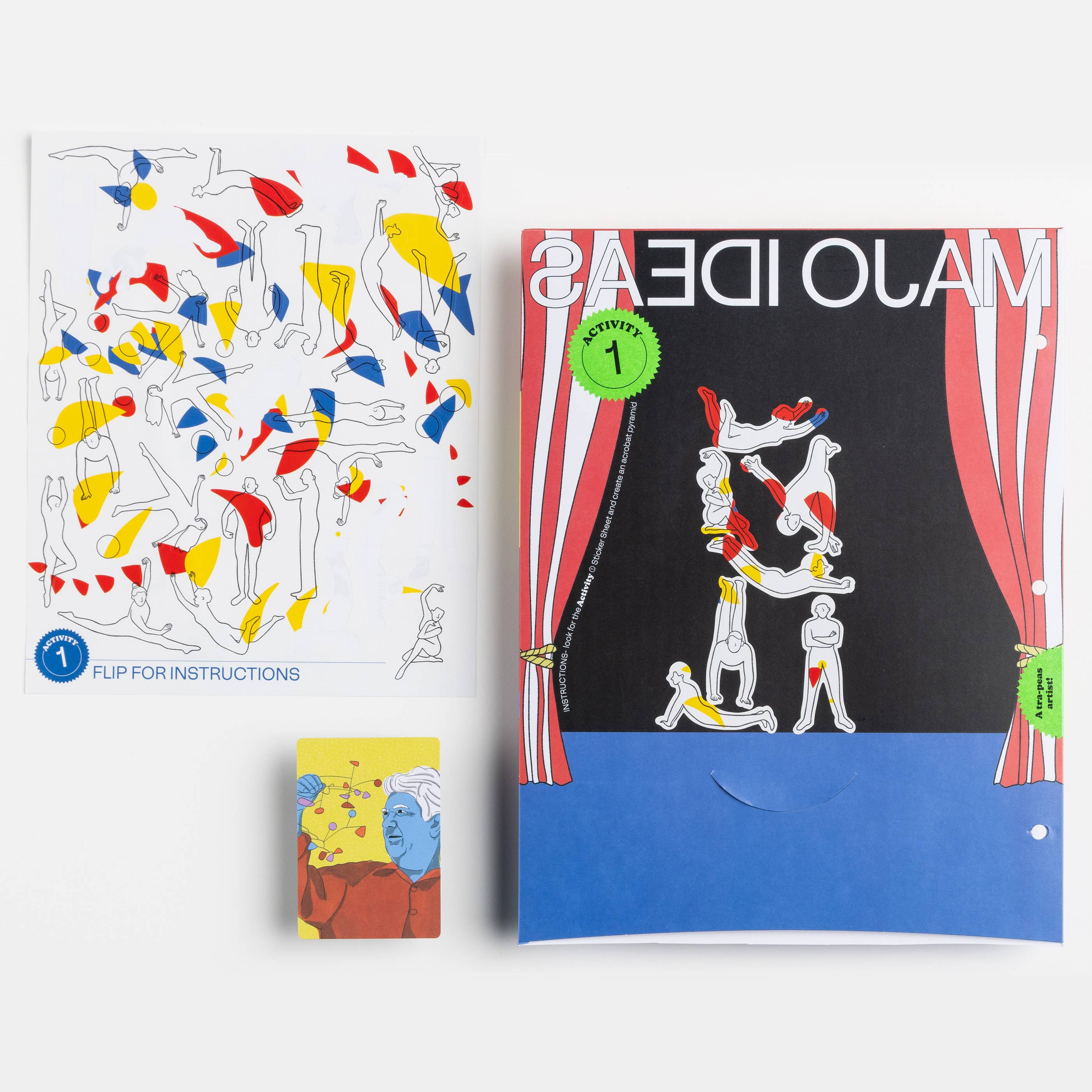 MAJO IDEAS - Wholesale Sticker - Kids & Baby - VOL ⑧ — CIRCUS Sticker Based Art Pack2