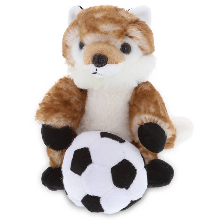Cota Global - Venta al por mayor Peluche - Niños y bebés - Pelota de Fútbol de Peluche - Peluche Súper Suave - Zorro