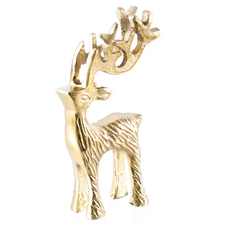 Alum Gold Deer Lg for wholesale by Oak Street Wholesale