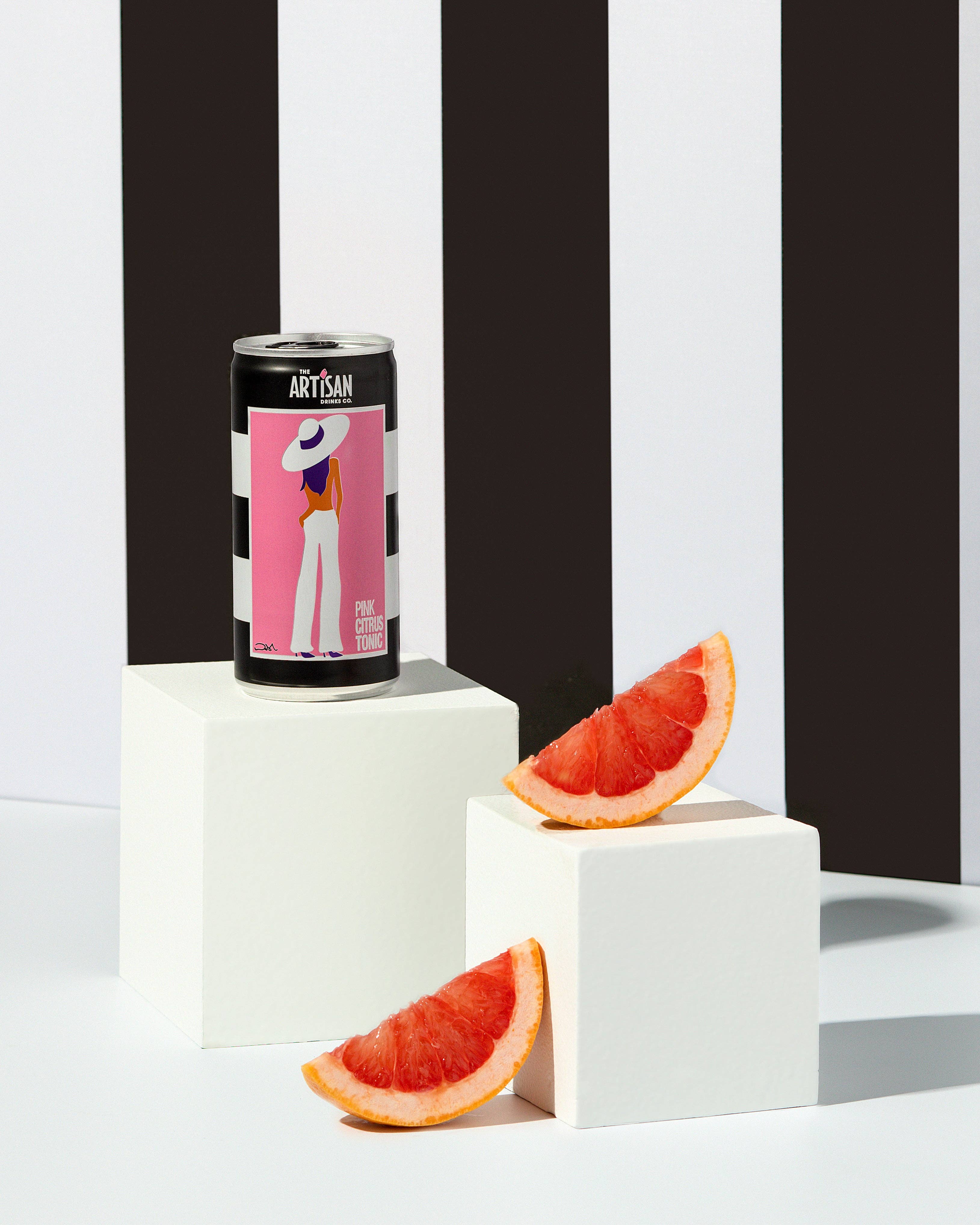 The Artisan Drinks Co. – wholesale Tonic – Pink Citrus Tonic 200mlx244