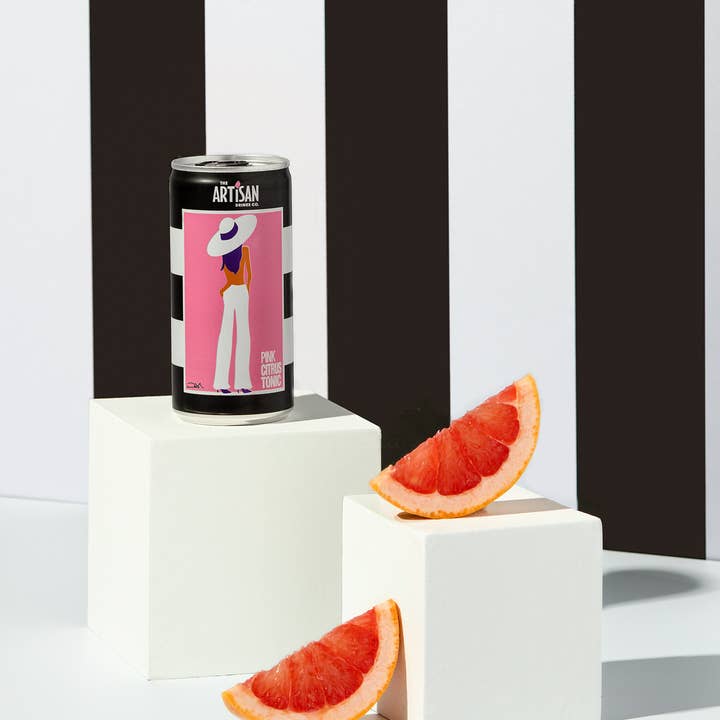 The Artisan Drinks Co. – wholesale Tonic – Pink Citrus Tonic 200mlx244
