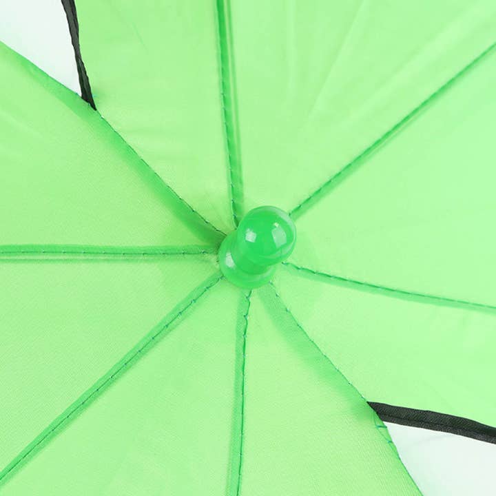 Selini New York - Wholesale Umbrella - Unisex - Kid's Green Frog Umbrella - Green1