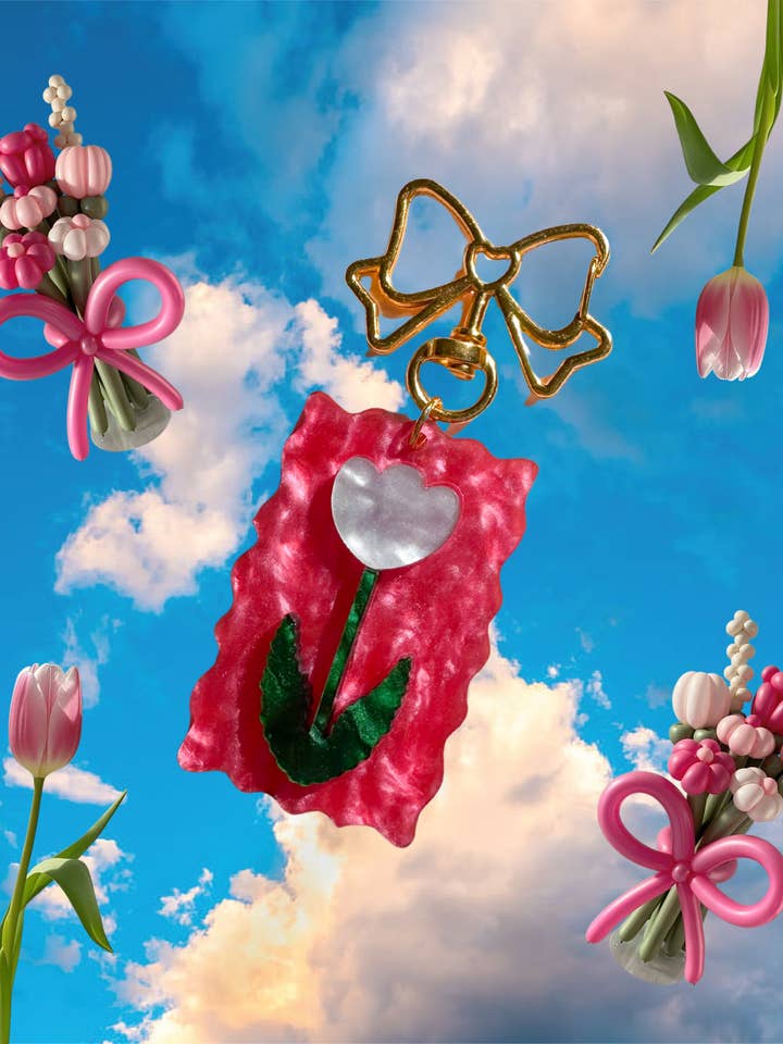 Colgante de Bolso Tulipán para venta al por mayor de No Guts No Glory Jewelry + Co