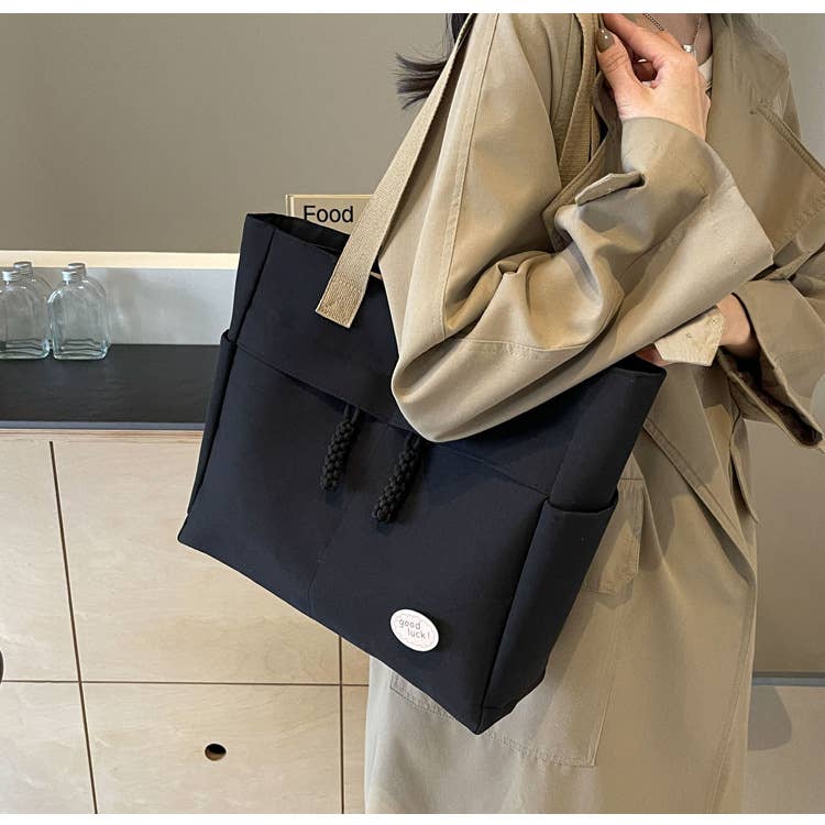 wandf - Wholesale Tote Bag - Women's - Large Capacity Canvas Fashion Women's Tote Bag Shoulder Bag12