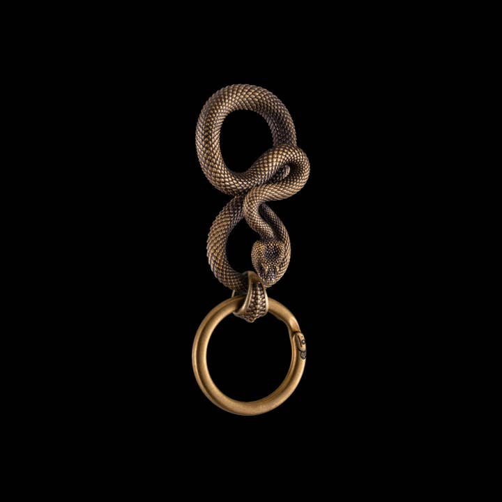 Snake Keychain for wholesale by Coppertist.wu