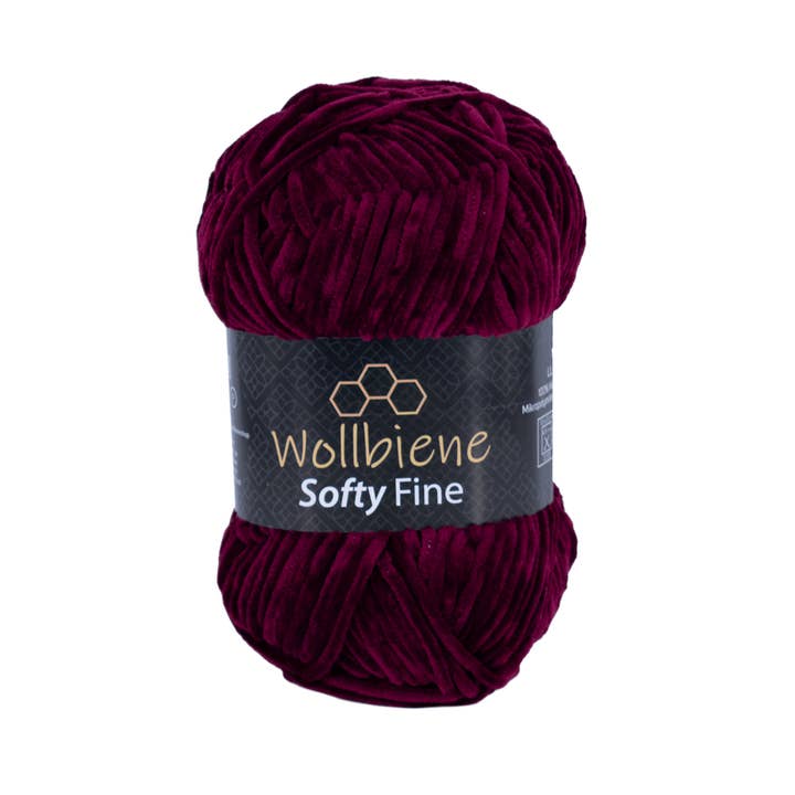 Wollbiene - Wholesale Knitting/Crochet Supplies - Wool Bee Softy Fine Chenille Wool 100g5