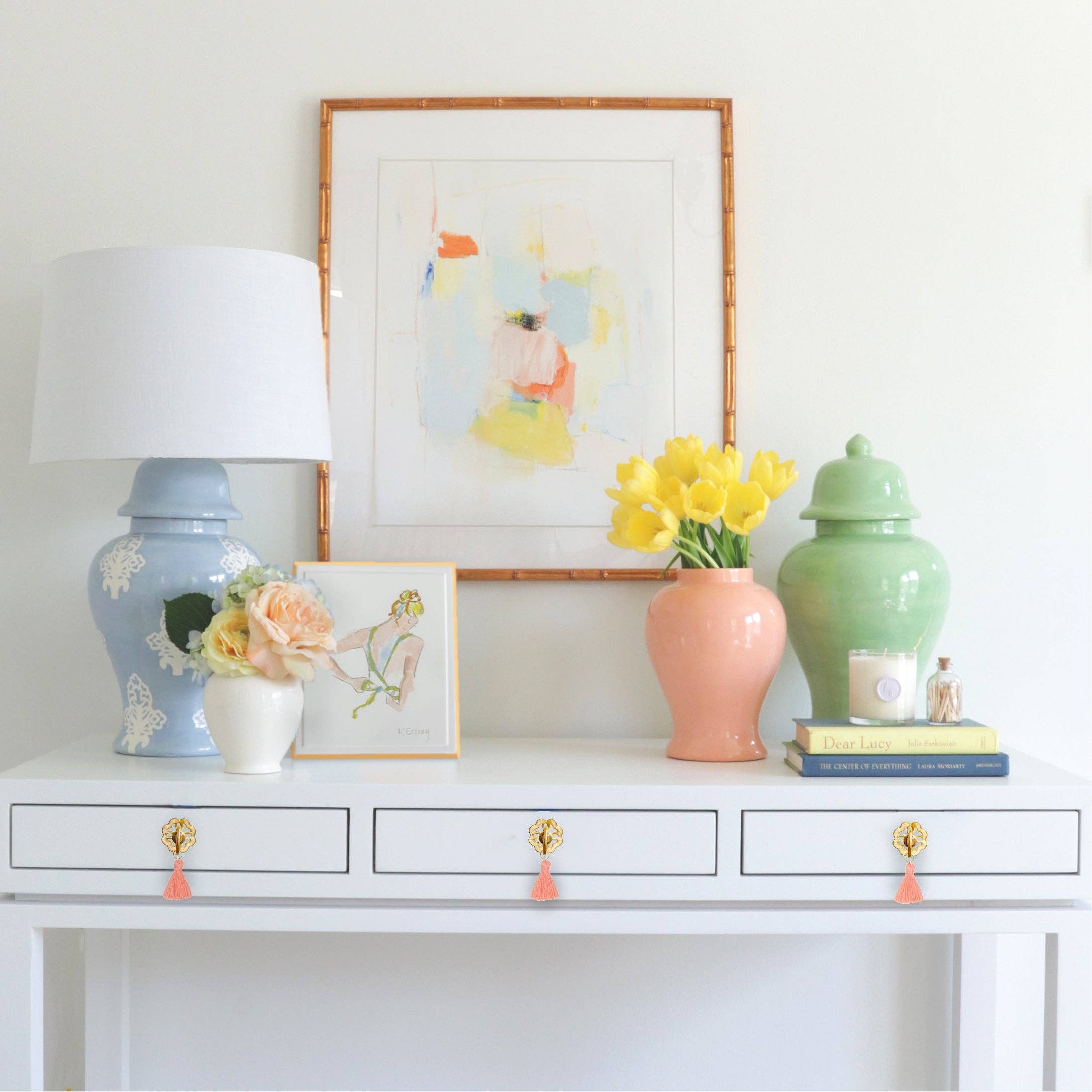 Lo Home | Ruby Clay – Jarra decorativa por atacado – Potes de gengibre verde de repolho2