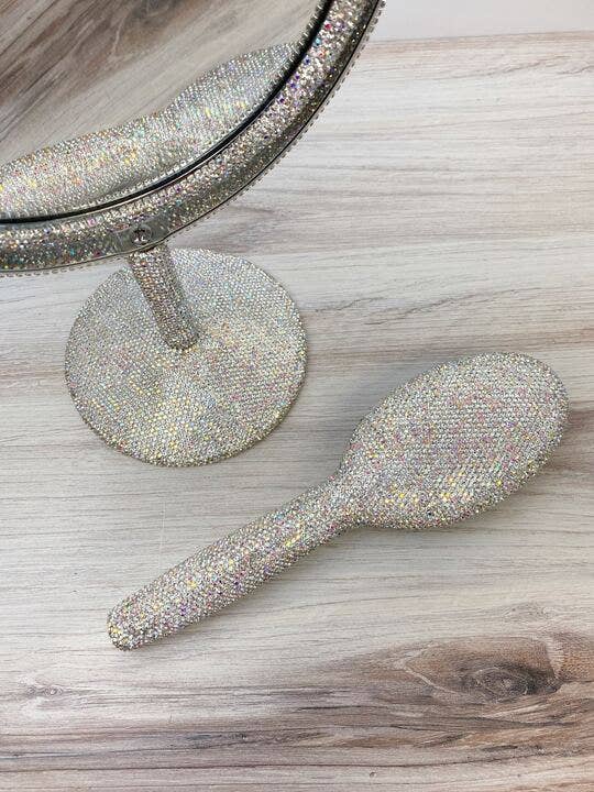 Brosse à cheveux Glitzy Strass pour la vente par Prep Obsessed Wholesale