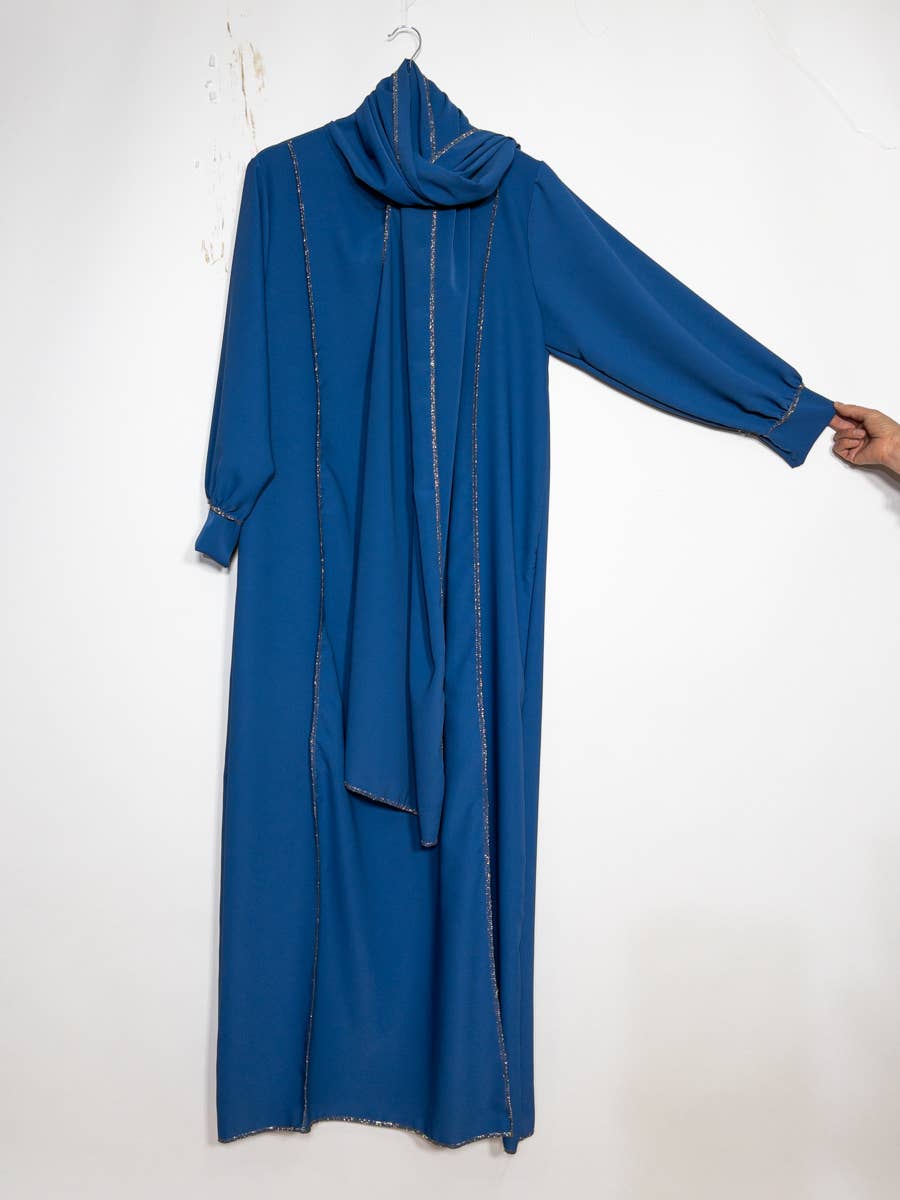 IDEAL OUTFIT - Wholesale Kaftan - Women's - Medina silk abaya ref:2369pk11
