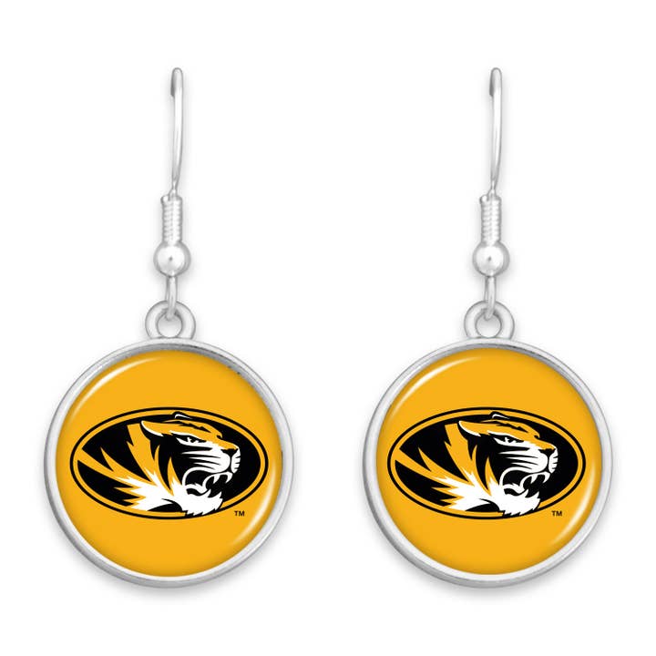 Missouri Tigers Leah Earrings for wholesale by From The Heart