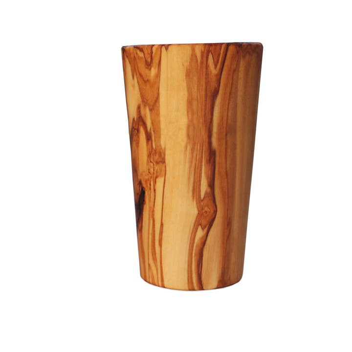 olivenholz-erleben - Wholesale Drinking Glass/Cup - Large olive wood drinking cup3