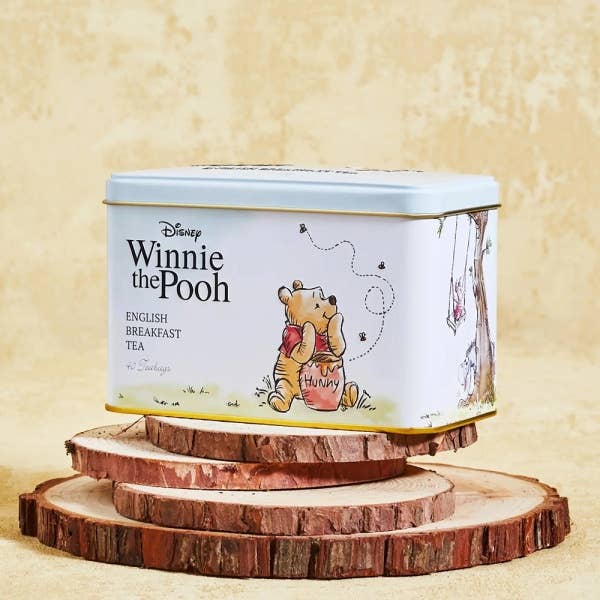 mOrganics Beauty - Wholesale Tea Bags - Disney Winnie The Pooh English Breakfast Tea Tin 40 Teabags