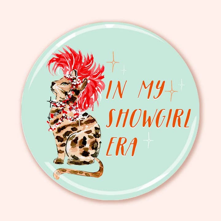 In My Showgirl Era 3" Fridge Magnet for wholesale by Almeida Illustrations