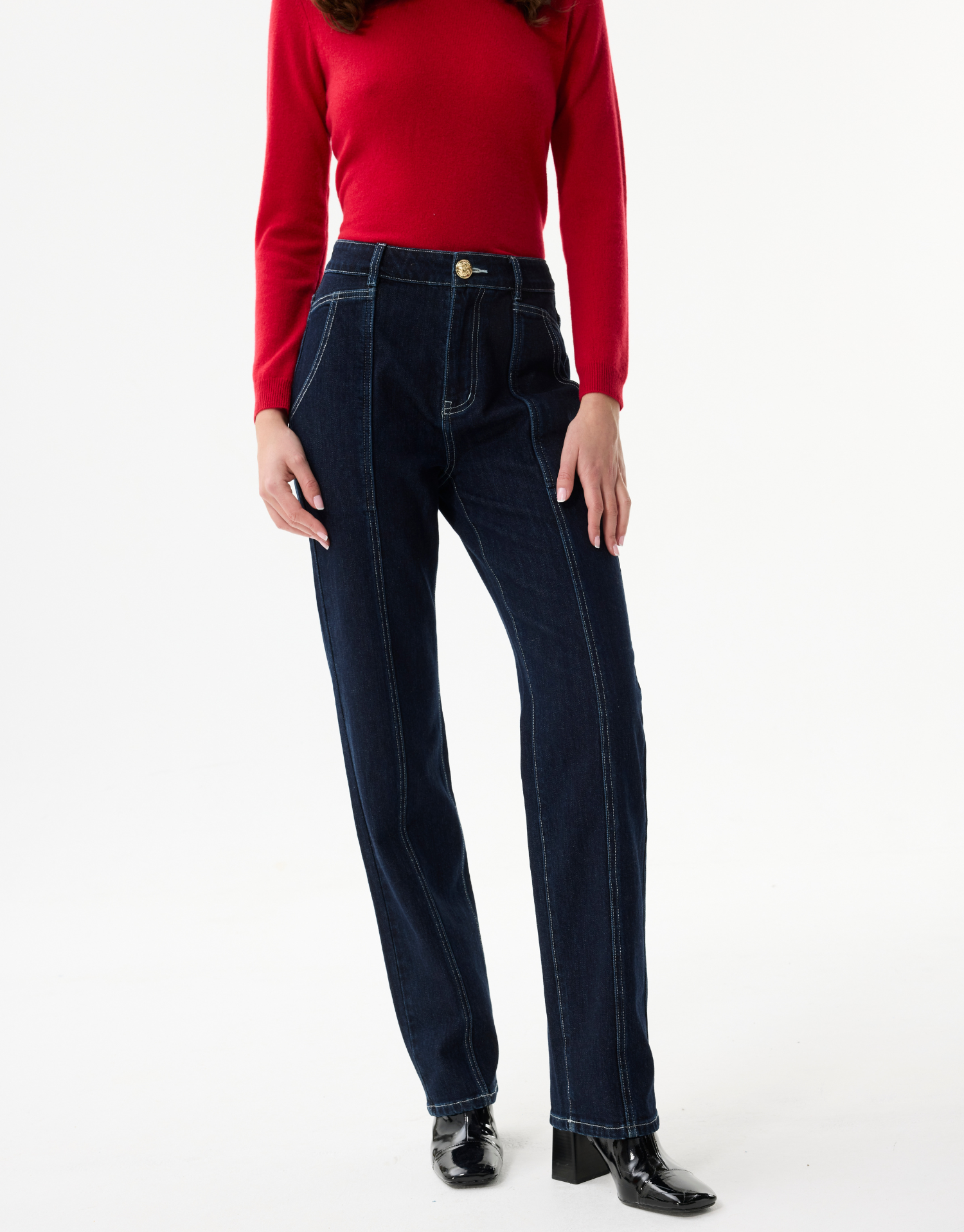 DENIM Damjeans i bomull för wholesale på Faire2