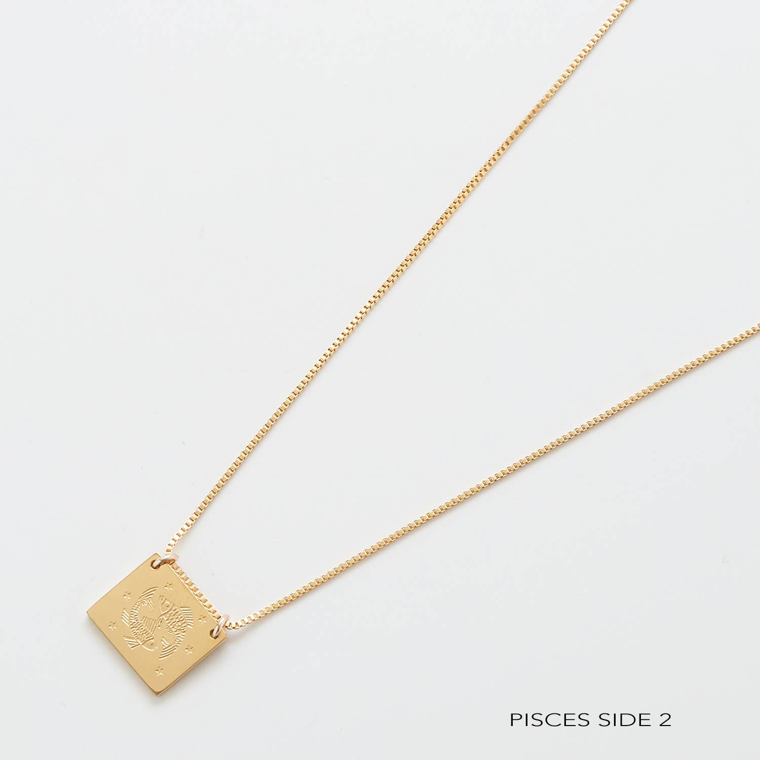 Admiral Row Jewelry - Wholesale Pendant/Charm Necklace - Zodiac Double-Sided Astrology Gold Filled Necklace - Personalization Jewelry14