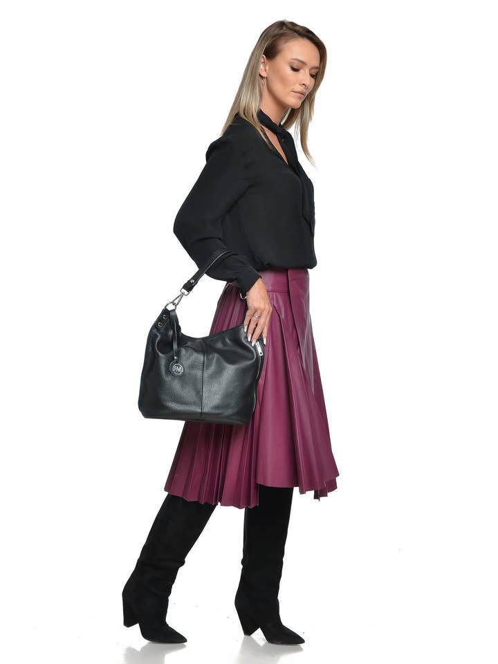 AW25 RM 114 ZWART voor wholesale door Roberta M