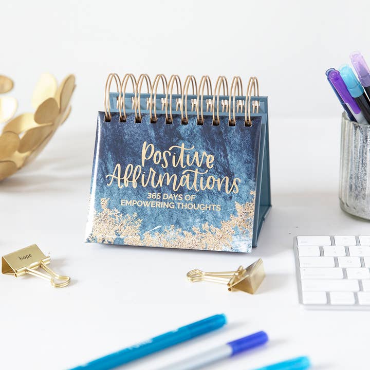 bloom daily planners - Wholesale Calendar - Positive Affirmations Daily Desk Easel3
