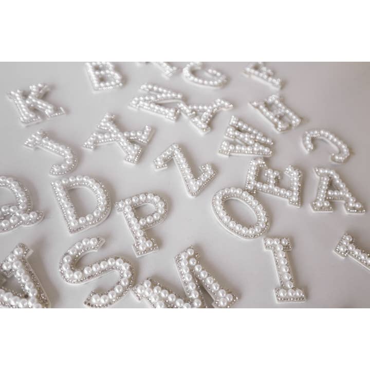 Bash - Wholesale Patch - Pearl Patches, Set A-Z, 1.5 inches, Adhesive Patches2