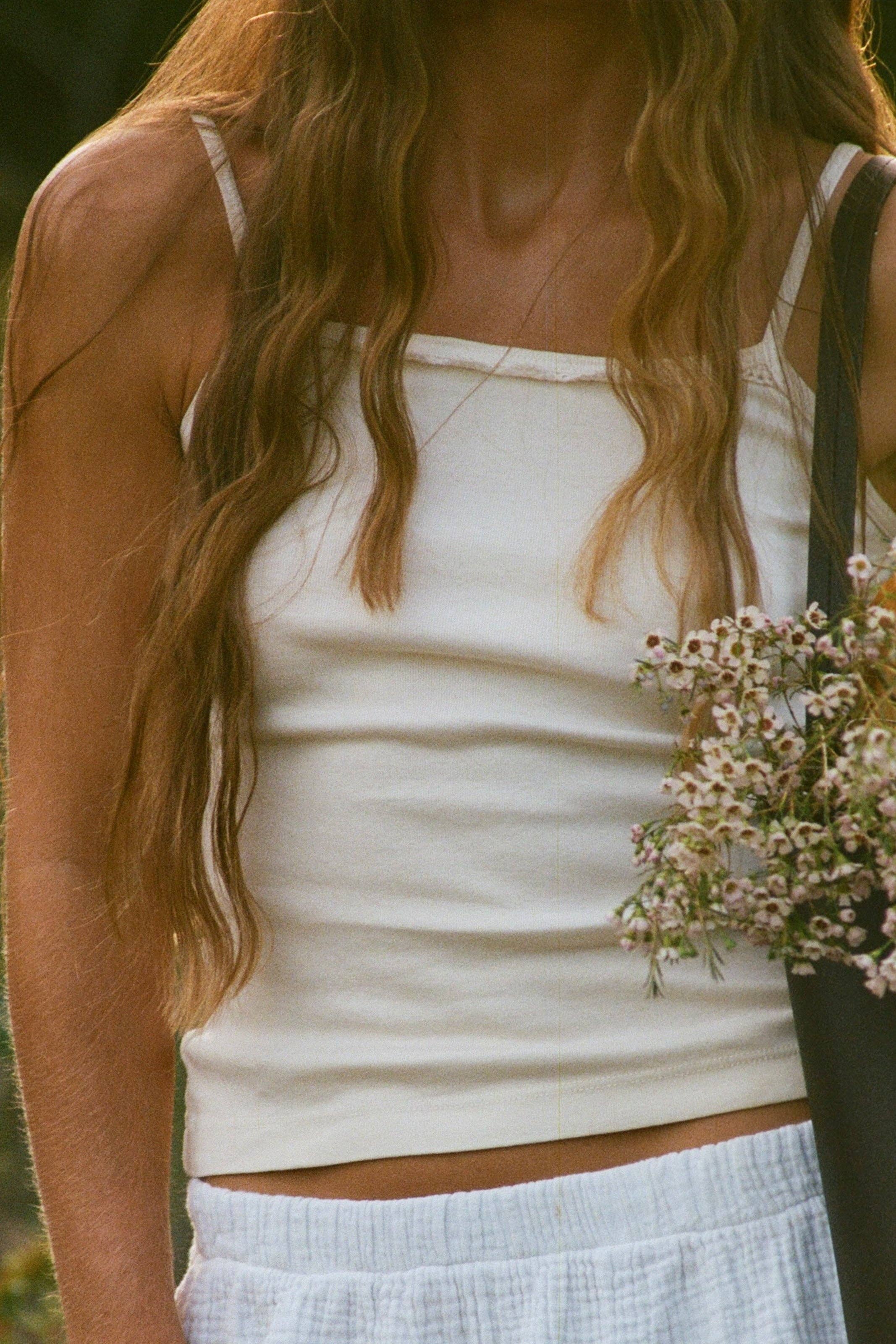 LA RELAXED - Wholesale Camisole - Women's - Frill Camisole4