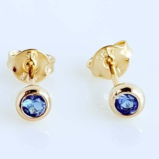 Kleurrige Bezel Oorstekers voor wholesale door Rand Design