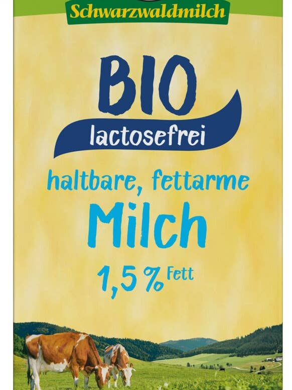 Lactose Free Bio Schwarzwaldmilch 1L for wholesale by Ekotrebol
