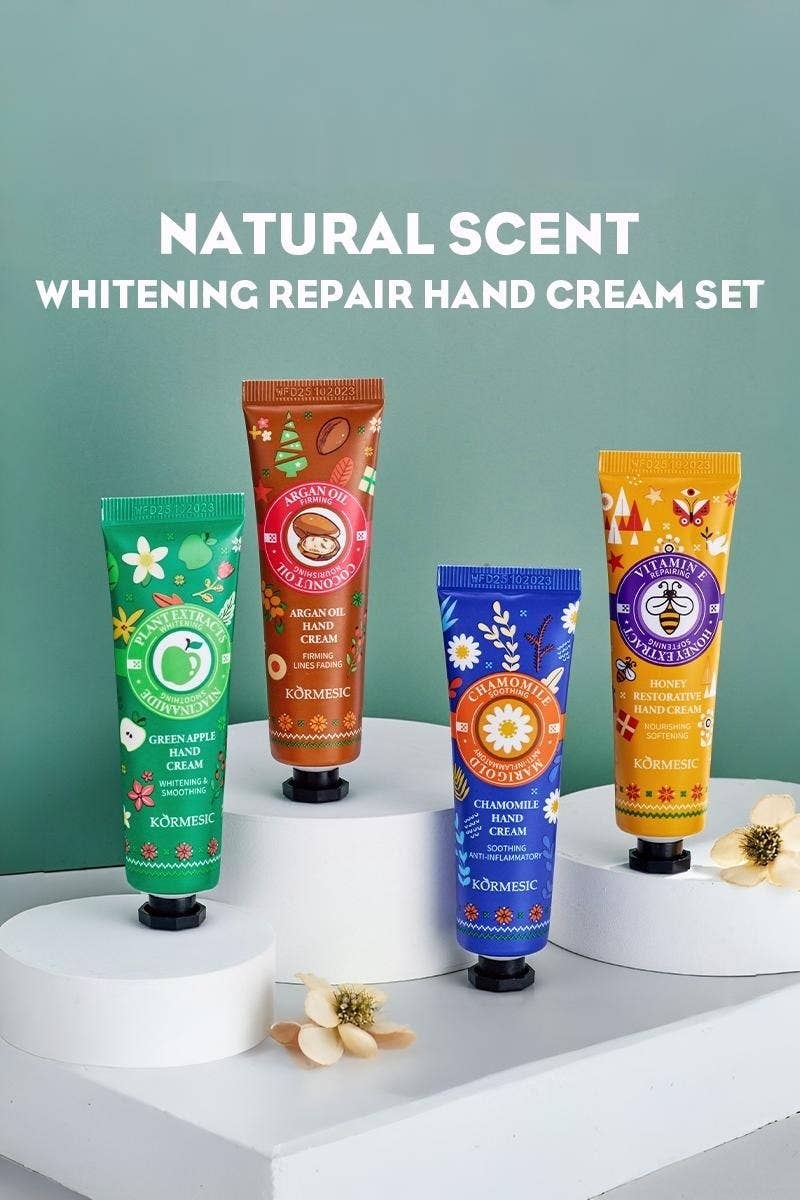 ASSORTED  ,.._ Natural Scent Moisturizing Hand Cream Set (1set = $5) for wholesale on Faire2