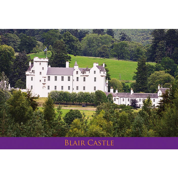 Small Postcard Blair Castle for wholesale by Island Blue Publishing