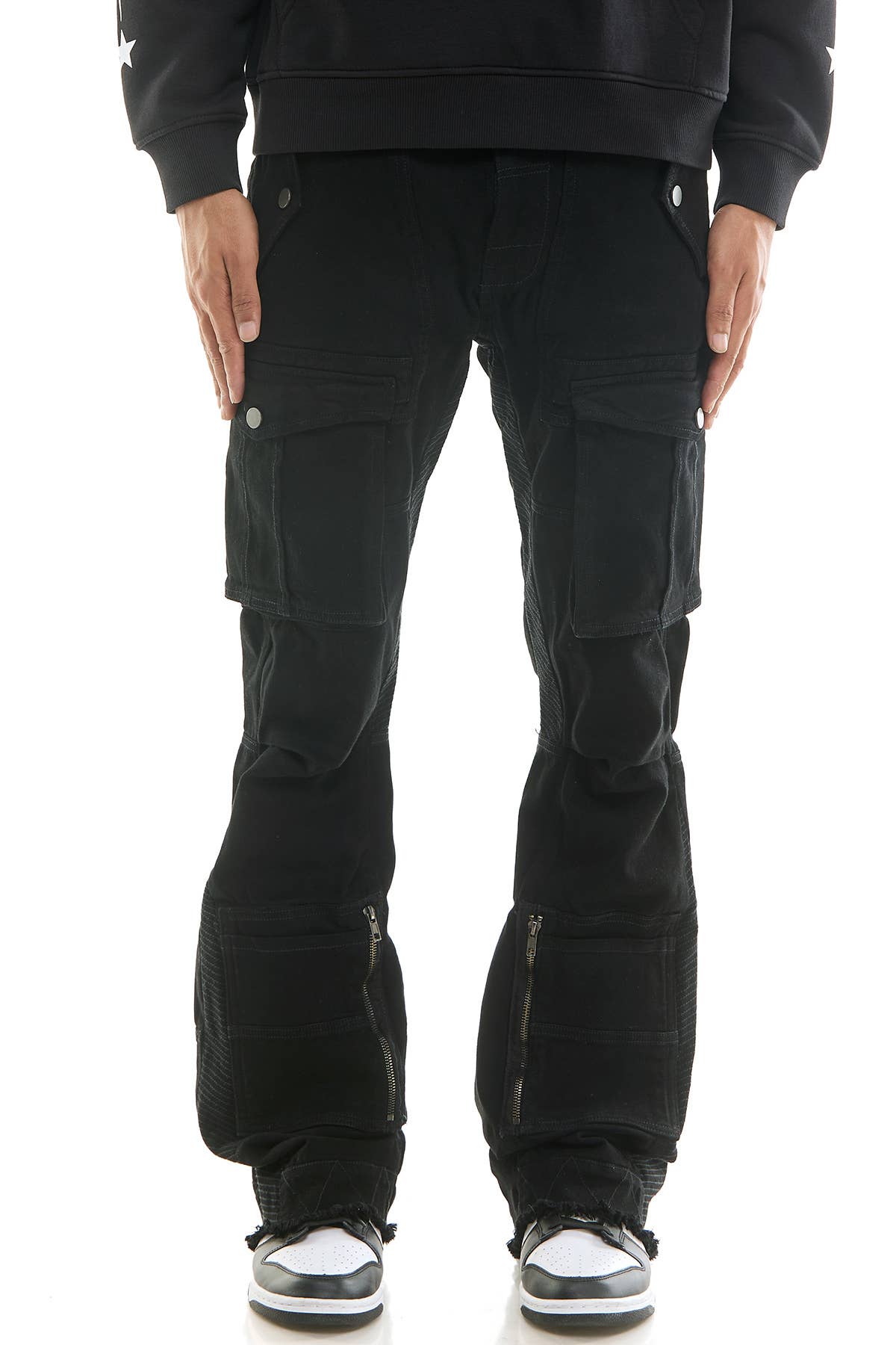 KDNK - Wholesale Pants - Men's - CARGO FLARE PANTS6