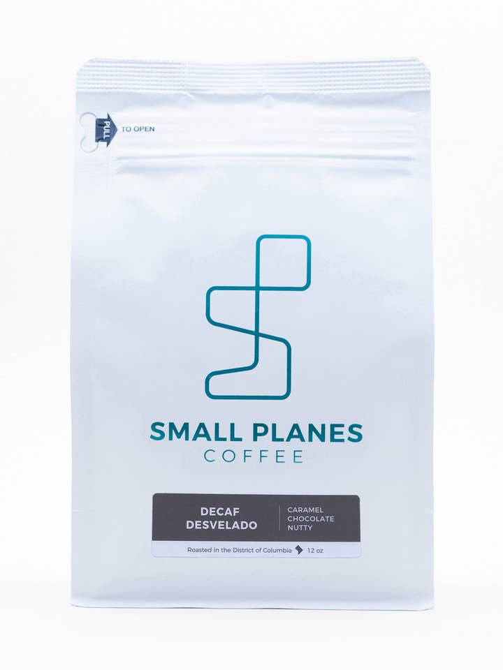 Decaf Desvelado for wholesale by Small Planes Coffee