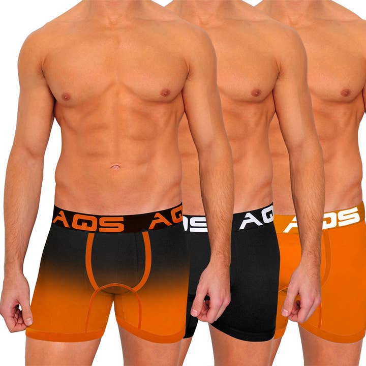 AQS Ombre Boxer/Trunk-Pack de 3 unidades por atacado de AQS Brand Inc.