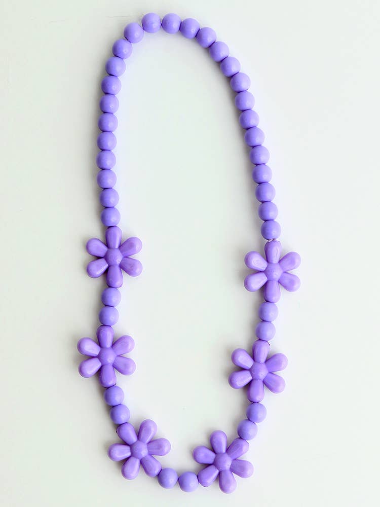 Sparkle Sisters by Couture Clips - Wholesale Kids Necklace - Kids - Flower Fun Necklace1
