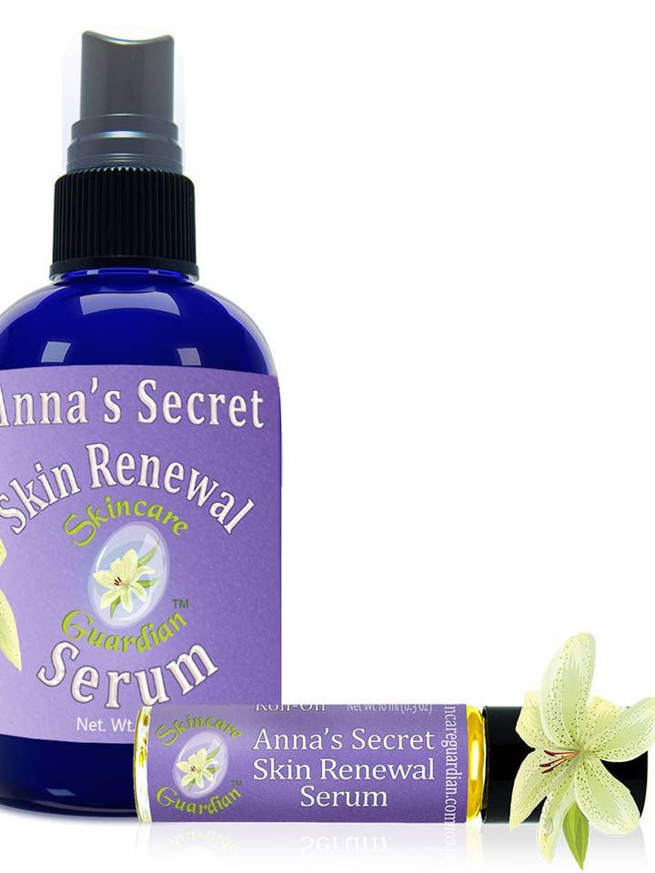 Annas Secret Skin Renewal Serum Natural Botanical Hydrating Serum For All Skin Types Nourishing Glow for wholesale by Creation Farm Inc