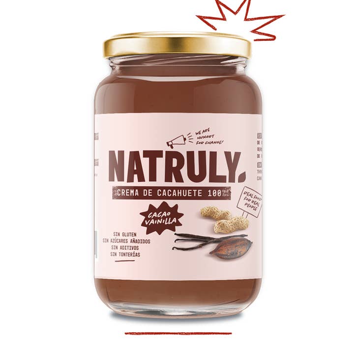 Cacao en vanille pindakaas voor wholesale door NATRULY SL
