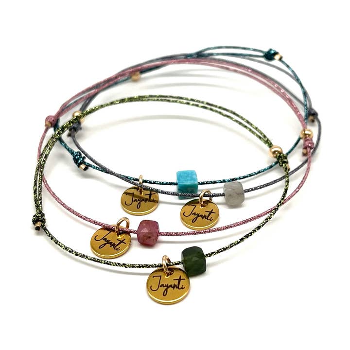 EDEN - PULSERA DE PIEDRAS SEMIPRECIOSAS para venta al por mayor de JAYANTI Bijoux